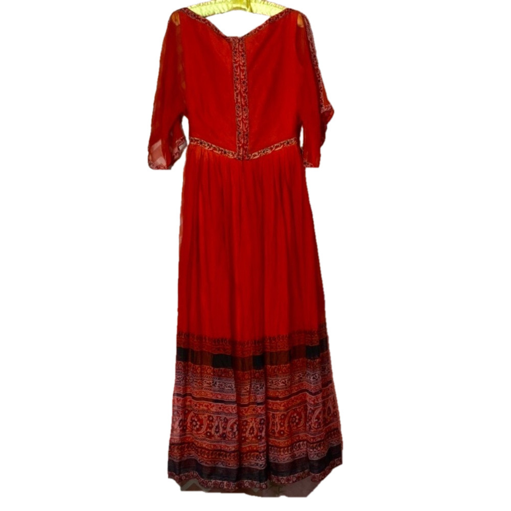 🌷 House of Arts 🌷 Gorgeous 100% Silk Vintage Dress